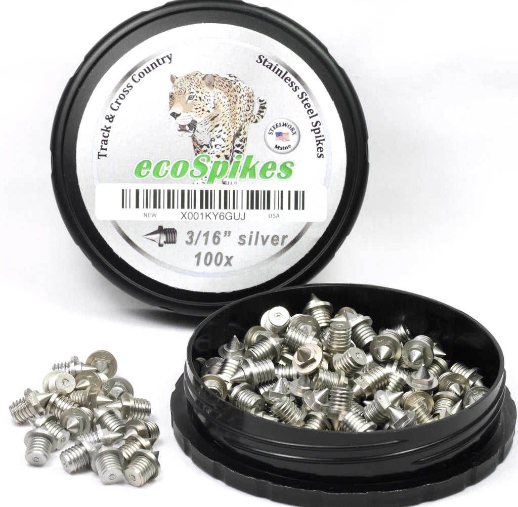 3/16 Inch Stainless Steel Track And Cross Country Spikes (Bag Of 100)