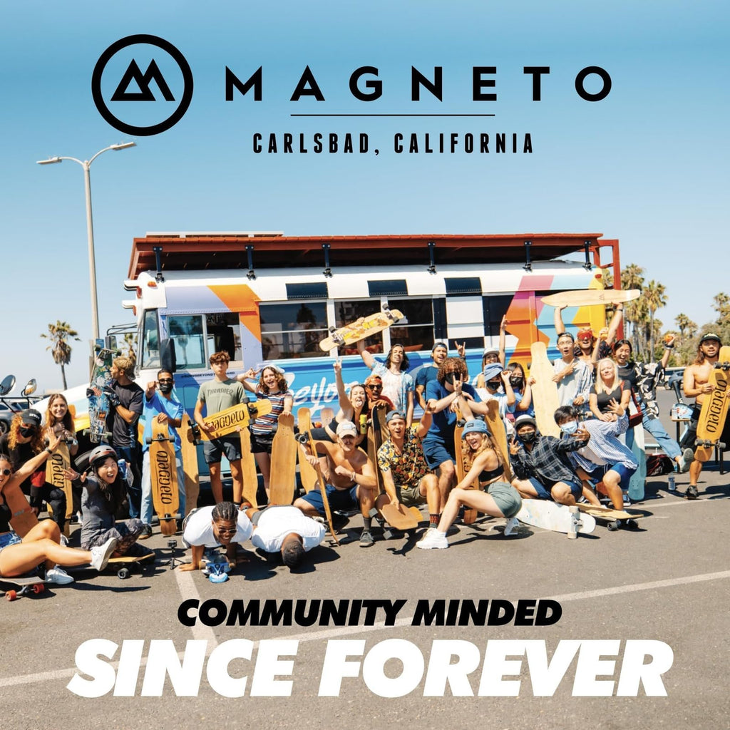 Magneto Complete Skateboard - Graffiti Deck Skateboard Graphics - Double Kicktail & Concave - Cruiser Skate Board - 27.5 x 7.75