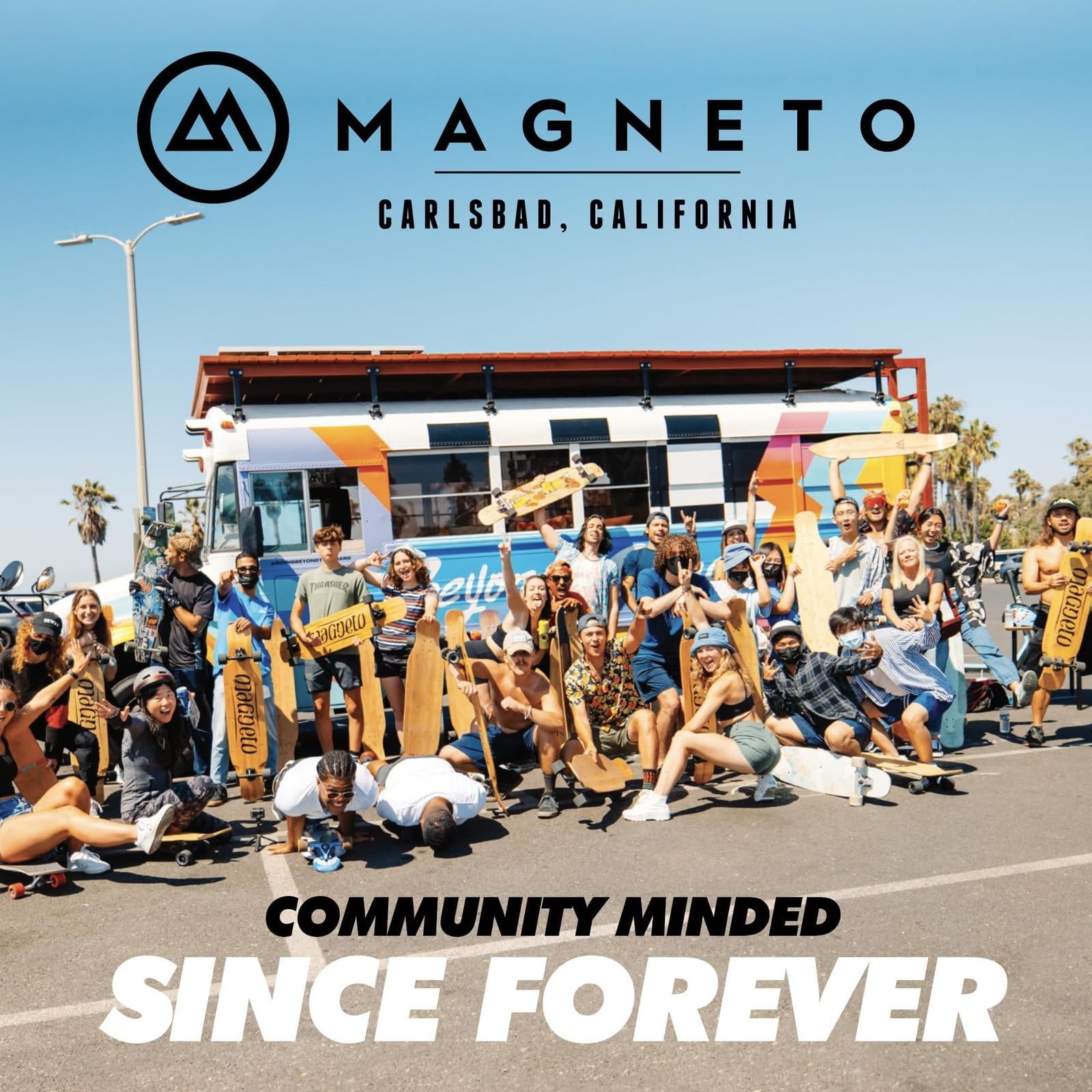 Magneto Complete Skateboard - Graffiti Deck Skateboard Graphics - Double Kicktail & Concave - Cruiser Skate Board - 27.5 x 7.75