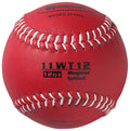 Markwort Color Coded Weighted 11-Inch Softball (12-Ounce, Maroon)