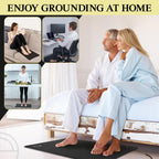 Earth And Moon, Grounding Mat For Sleeping, 2 Pack Grounding Mats, Universal Starter Kit, Grounding Pad, Get Grounded While You