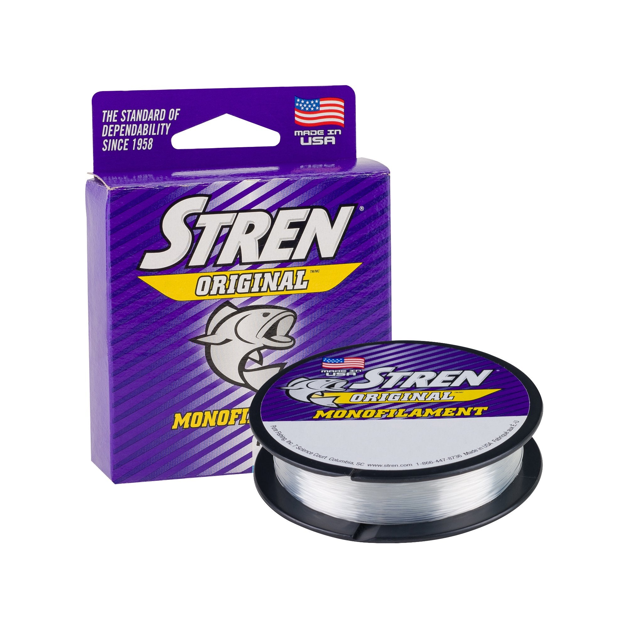 Stren Originala, Clearblue Fl, 2400 Yd, Pound Test 20