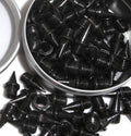 Ecospikes Stainless Steel Track And Cross Country Spikes (3/8'' Black, 100X)