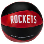 Franklin Sports Nba Houston Rockets Toy Basketballs - 2 Pack Of Kids Soft Mini Basketballs For Over The Door + Indoor Hoops - Nb