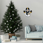 Rico Industries Ncaa Missouri Tigers Snowman Shape Cut Pennant - Home And Living Room D  Cor - Soft Felt Ez To Hang