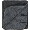 Redcamp Large Camping Blanket With Sherpa Lining, Cold Weather Warm Outdoor Blanket Windproof For Camping Stadium, Machine Washa