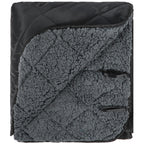 Redcamp Large Camping Blanket With Sherpa Lining, Cold Weather Warm Outdoor Blanket Windproof For Camping Stadium, Machine Washa