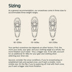 Retrospec Drifter Snowshoes for Women & Men - Lightweight Aluminum Frame Snow Shoes with Double Ratchet Binding System, Heel Lif