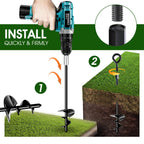 Ground Anchors 4 Pack, Heavy Duty Swing Set Anchors, Spiral Earth Anchors For Trampoline, Camping, Shed, Canopies, Metal Trampol
