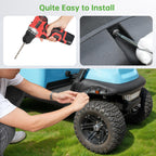 10L0L Golf Cart Standard Fender Flares Front And Rear For Club Car Precedent Golf Carts With Metal Hardware (Set Of 4)