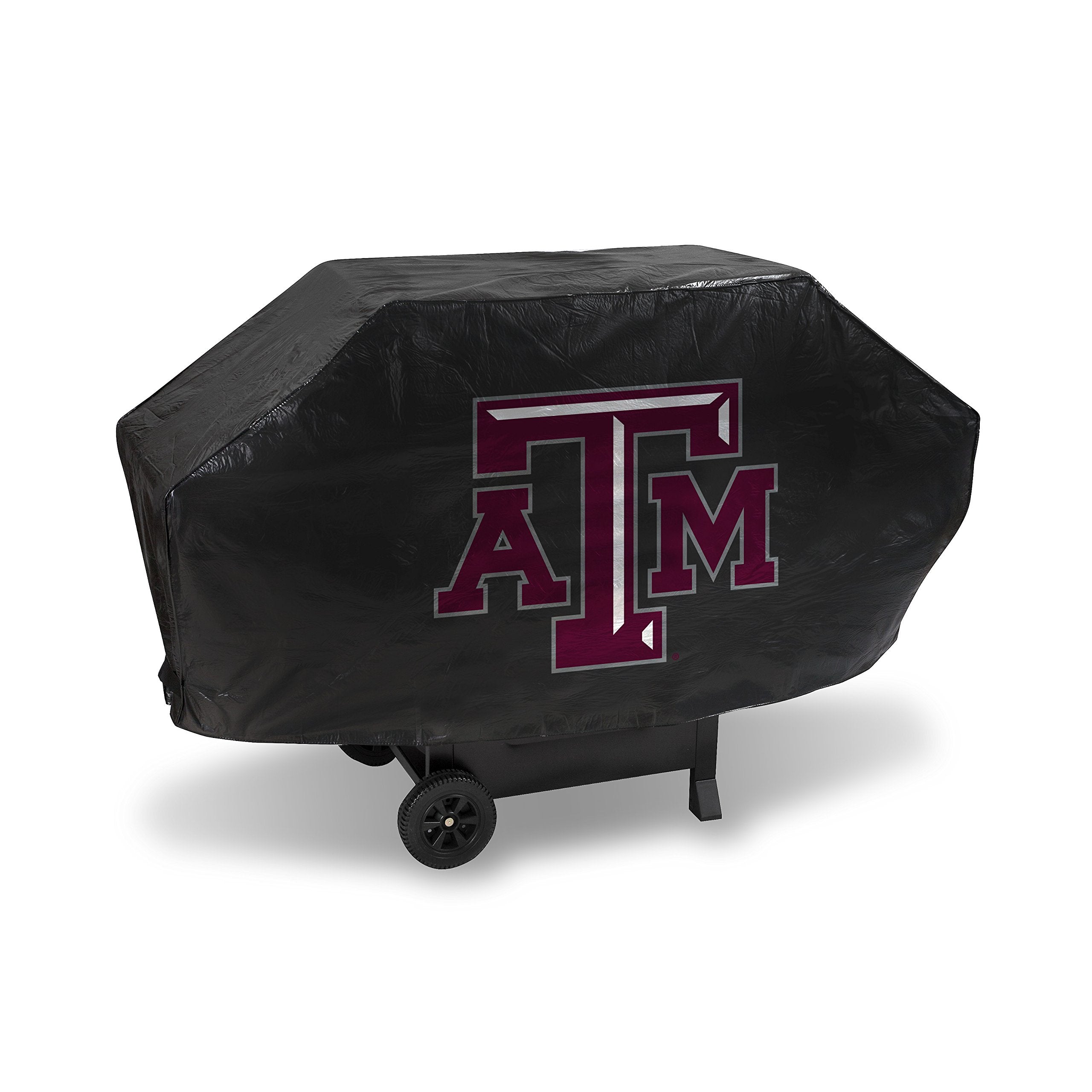 NCAA Rico Industries Montana State Bobcats Black Deluxe Grill Cover Deluxe Vinyl Grill Cover - 68 Wide/Heavy Duty/hook and loop 