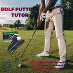 Burning&Lin Golf Putting Tutor Golf Putting Trainer Practice Straight Line Putting Correct Putting Posture Accurate Putting Indo