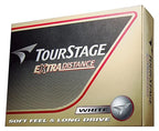 Bridgestone Golf Balls, Tourstage, Extra Distance, 1 Dozen (Pack Of 12), White Tewx