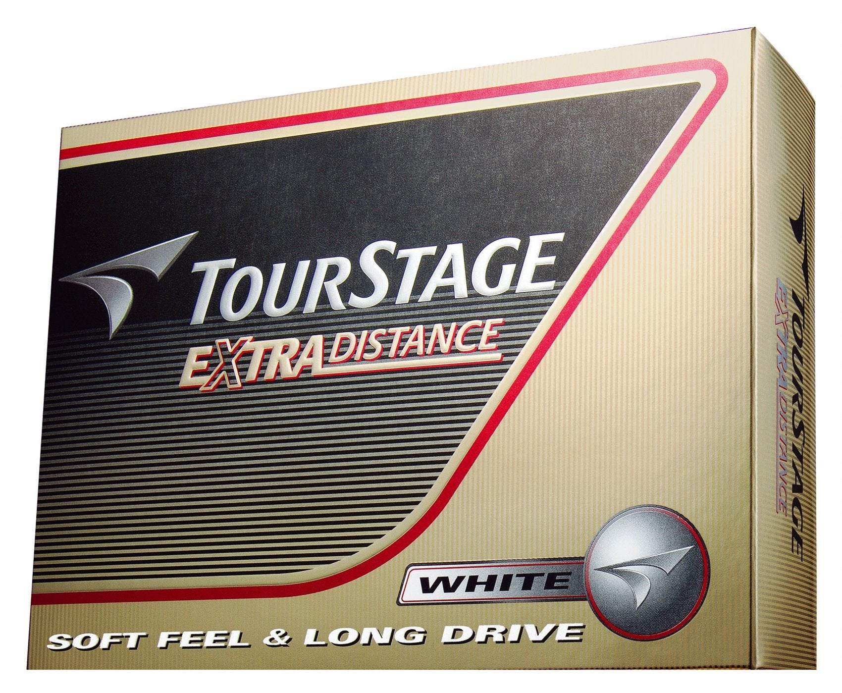 Bridgestone Golf Balls, Tourstage, Extra Distance, 1 Dozen (Pack Of 12), White Tewx