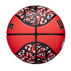 Wilson Nba Team Graffiti Basketball - Atlanta Hawks, Size 7-29.5''