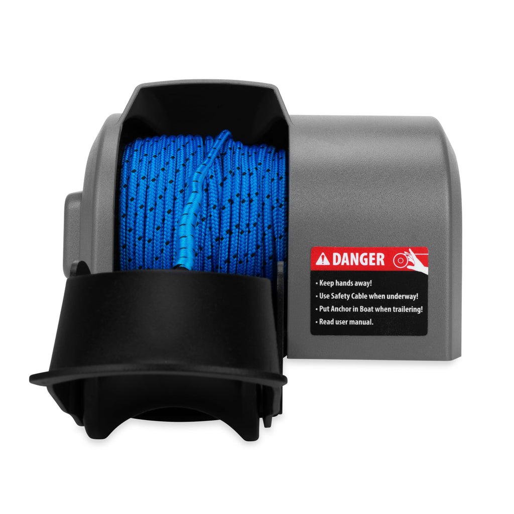 Trac Outdoors Deckboat 40 Autodeploy-G3 Electric Anchor Winch - Anchors Up To 40 Lb. - Includes 100-Feet Of Pre-Wound Anchor Rop