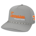 Legacy NCAA Officially Licensed Rope Hat, Tennessee Volunteers, Lightweight Cap for Men & Women, Caddy Adjustable (Caddy), Grey/