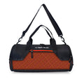 JagerSmith Jsgb501(Black,Orange) Unisex Gym Bag With Shoe Compartment | Front Pocket With Bottle Holder