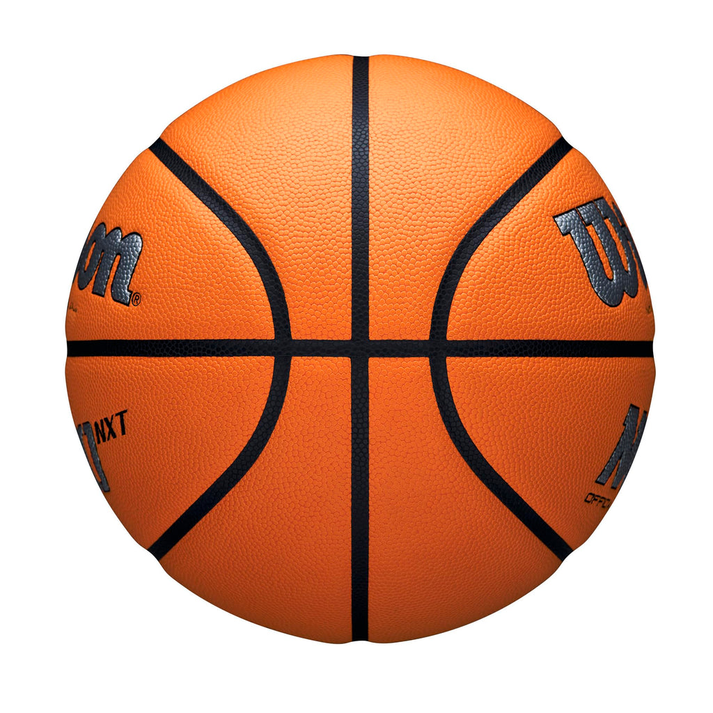 Wilson Ncaa Evo Nxt Official Indoor Game Basketball - Silver/Orange, Size 7-29.5''