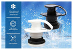 Aftermarket Black 1.5'' Shaft Cooler Drain Plug Assembly For Coleman Xtreme Coolers 50 Qt, 58 Qt, 82 Qt 5010005241 (2)