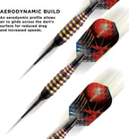 Viper Atomic Bee Soft Tip Darts, Purple, 16 Grams