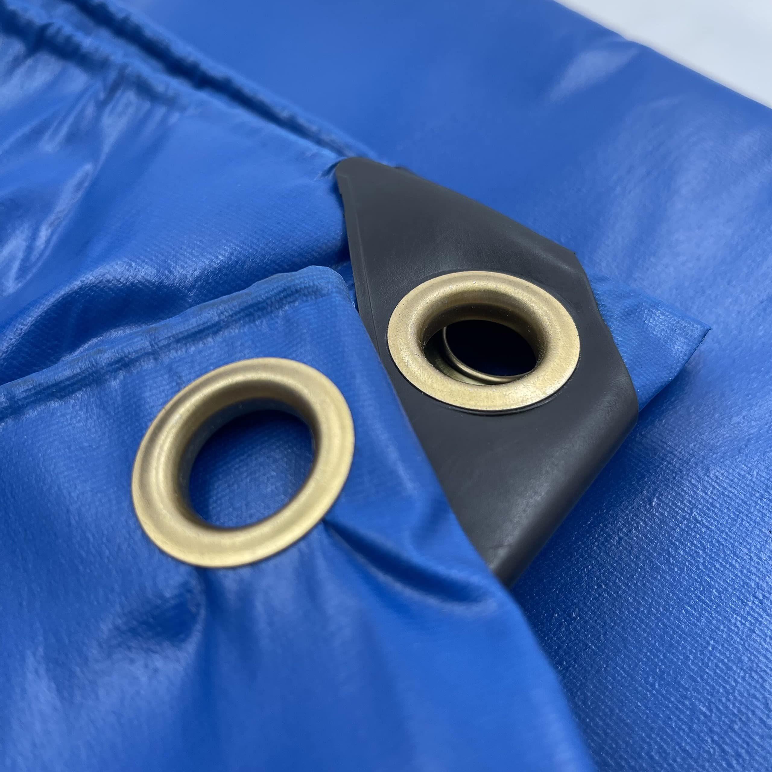 Httmt- (4.4X6 Feet) 14 Mil Heavy Duty Pvc-Coated Tarp Cover For Camping, Awning, Shades, Curtains Tent, Boat, Truck, Rv Or Pool