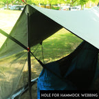Lightweight No Bug Screen House For Hammock, Canoe Picnics Backyards Backpacking Camping Beach In Summer (Dark Shade)