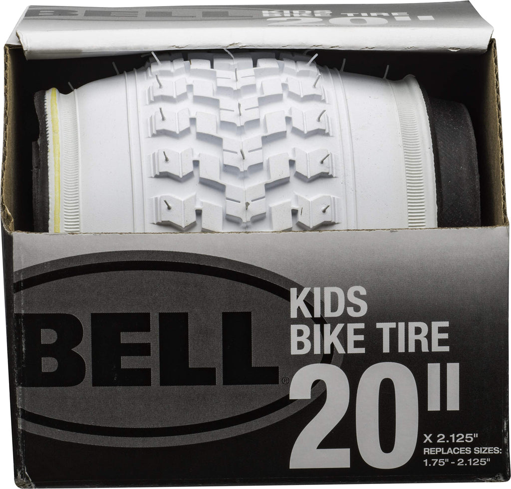 Bike Tire 20'' White (Pack Of 1)