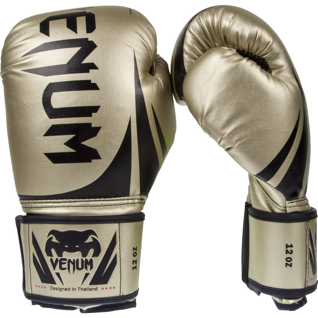 Venum Challenger 20 Boxing Gloves - Gold - 12-Ounce