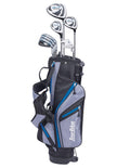 Tour Edge Hl-J Junior Complete Golf Set With Bag (Left Hand, Graphite, 1 Putter, 3 Irons, 1 Hybrid, 1 Fairway, 1 Driver 11-14 Yr