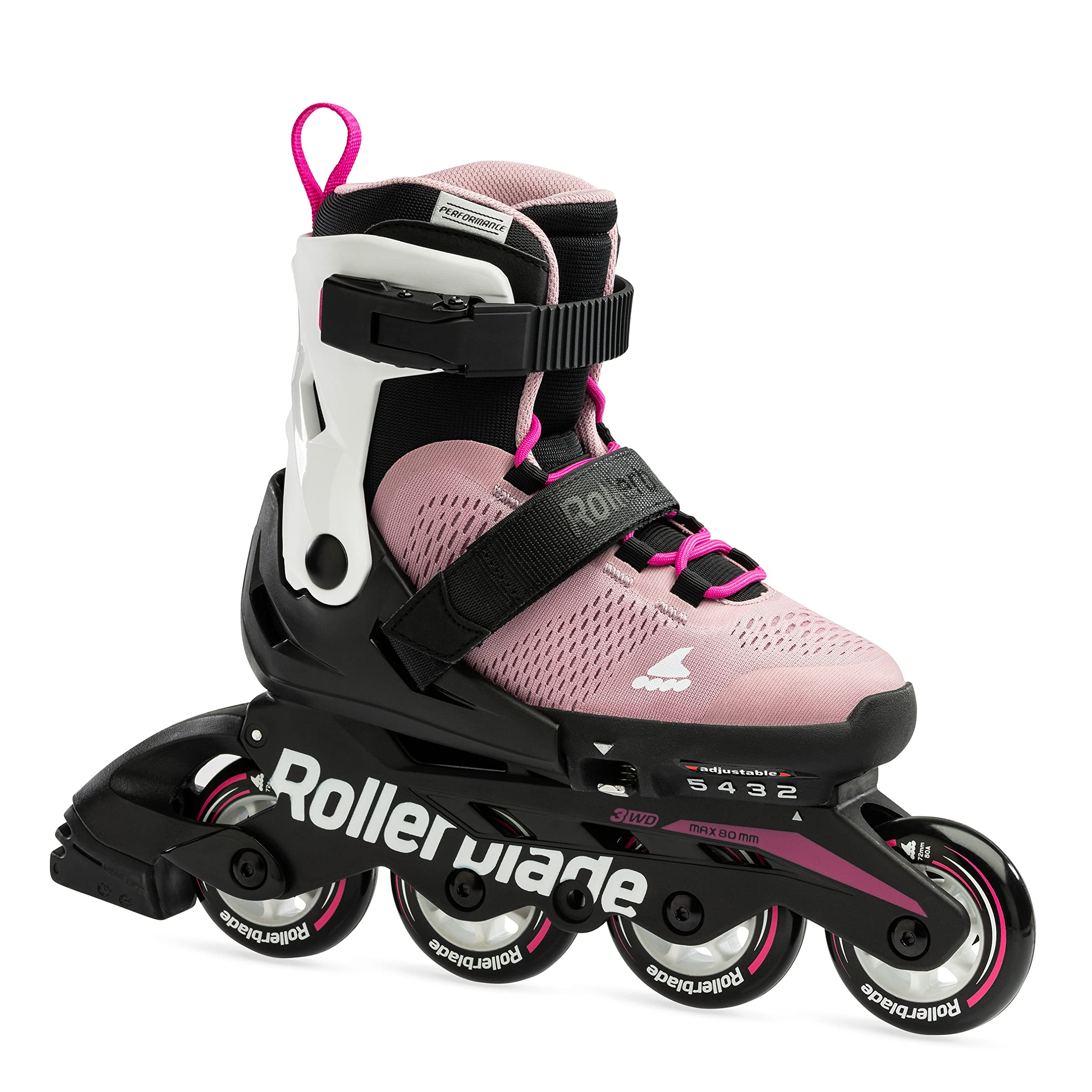Rollerblade 07221900T9311J-1 Microblade Pink/White 11J-1