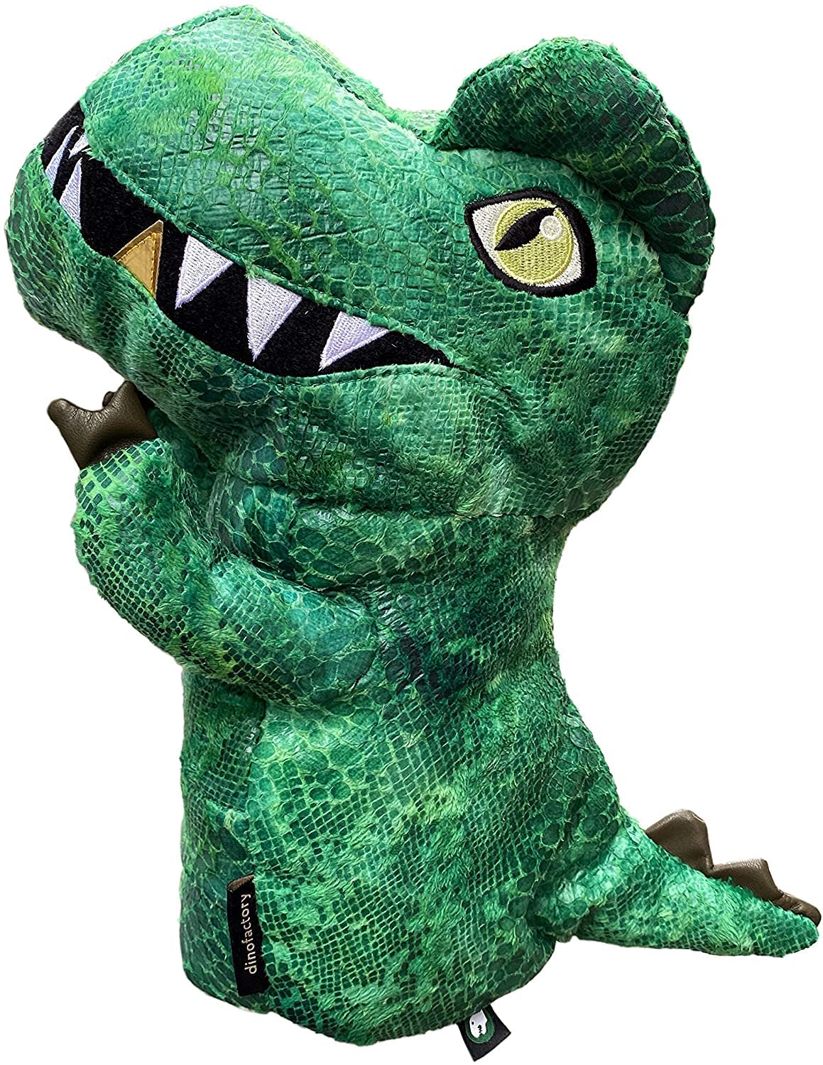Dinofactory T-Rex Golf Head Cover Dinosaur Driver Headcover (Green)