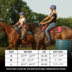 Troxel Terrain MIPS Cooling Horse Riding Helmet, Low-Profile, Micro-Adjustable Design, Horseback Riding Gear, Medium (7-7-3/8),