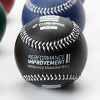 Champro Training Baseballs, Set Of 6 (Red/Maroon/Green/Yellow/Blue/Black, 9-Inch)