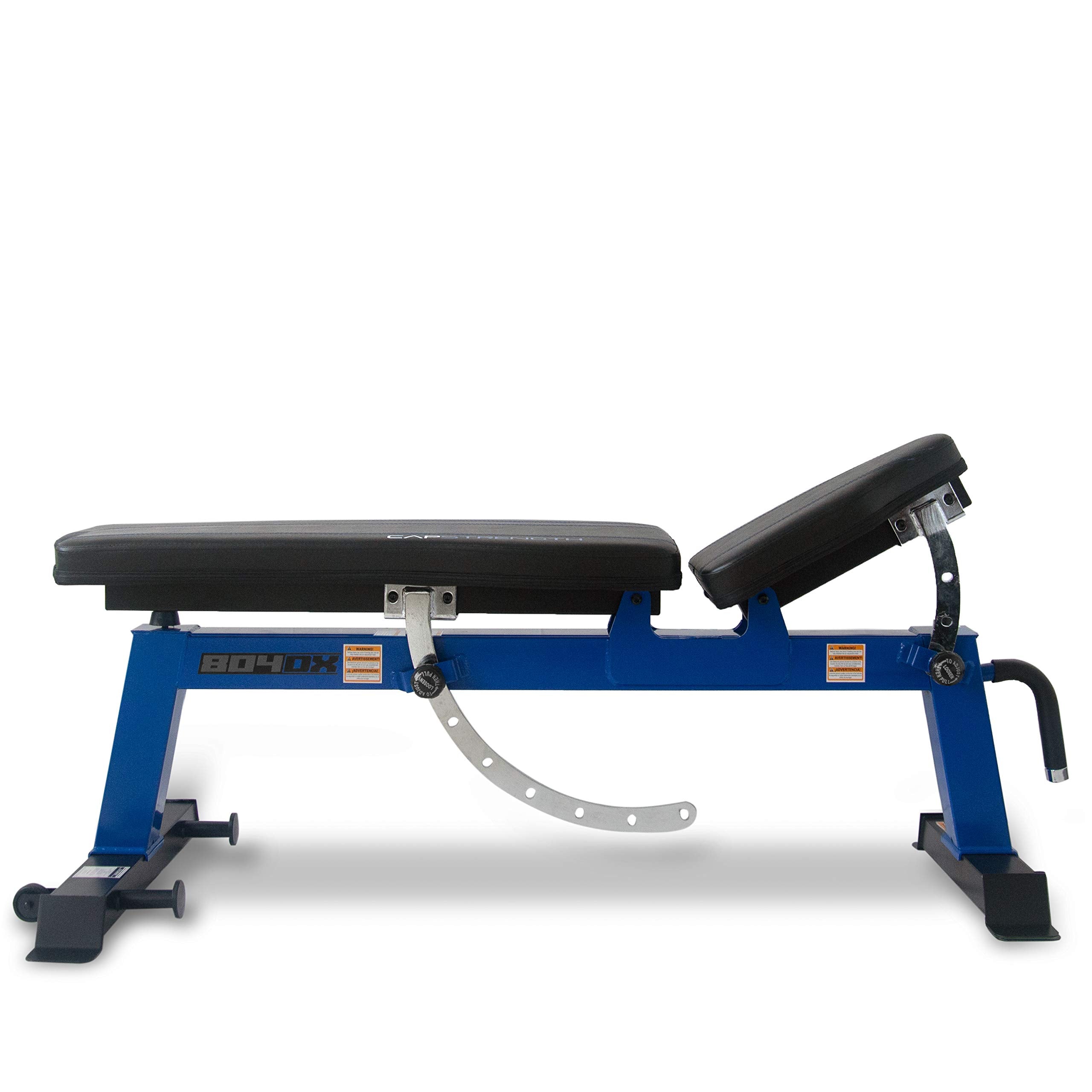 Cap Barbell Deluxe Utility Weight Bench, Blue (Fm-Cs804Dx-Bl)
