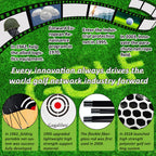 Golf Practice Net Golf Net For Backyard Golf Nets For Indoor Use Driving Range Net Golf Hitting Nets 12X7X66Ft Home Driving Rang