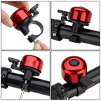 Paliston Bike Bell Bicycle Bell Crisp Sound For Adults Kids Boys Girls Blue  Red