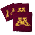 YouTheFan Officially-Licensed NCAA Minnesota Golden Gophers Set of 4 Cornhole Bags - All Weather Regulation 6    x 6    Size - 1