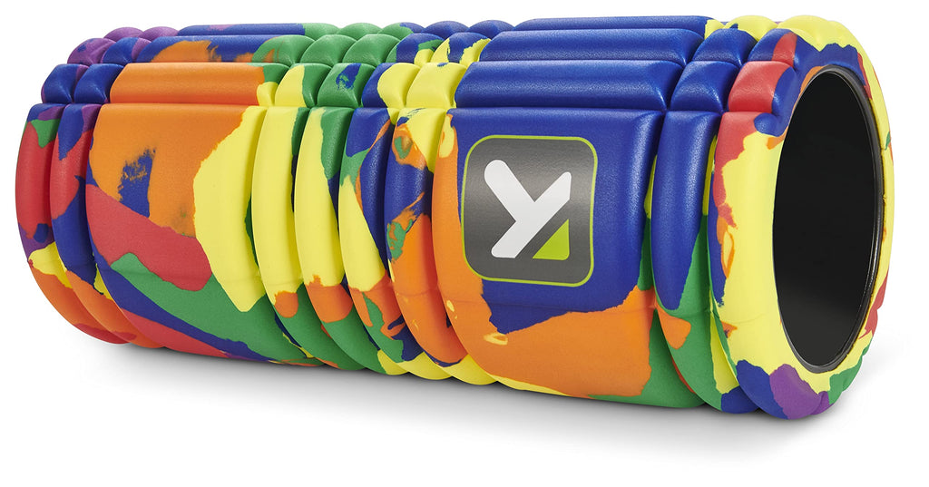 Triggerpoint Unisexs Grid 10 Foam Roller, Rainbow, 1 Size