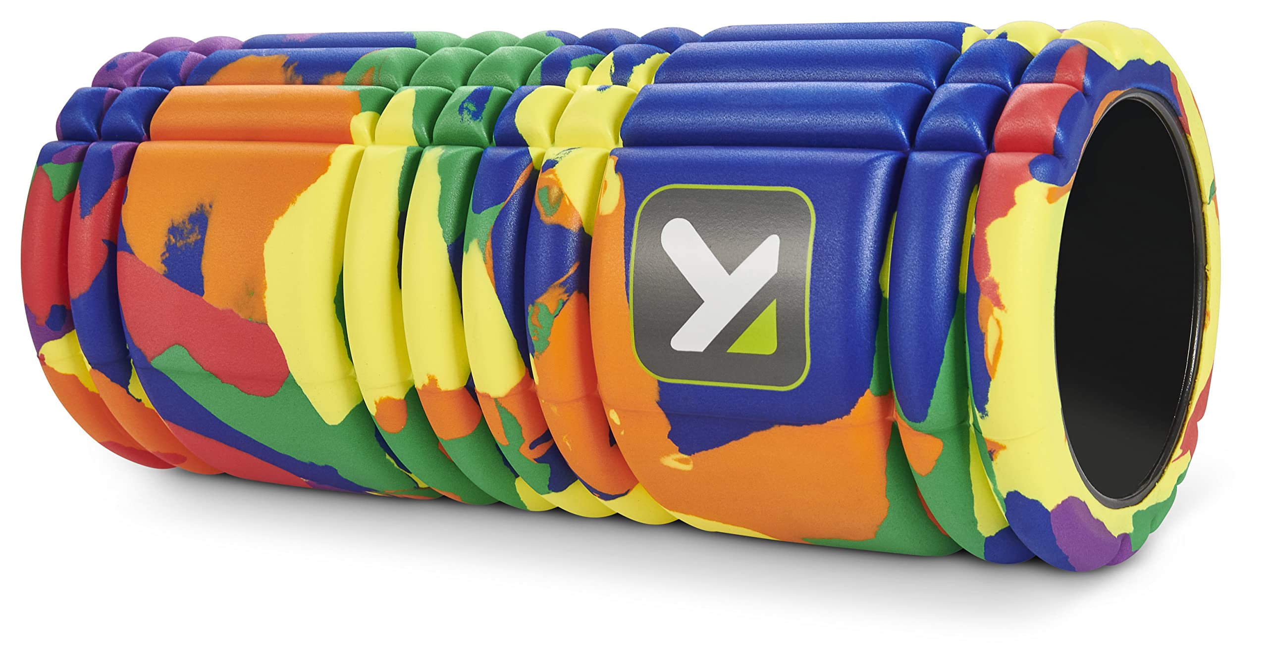 Triggerpoint Unisexs Grid 10 Foam Roller, Rainbow, 1 Size