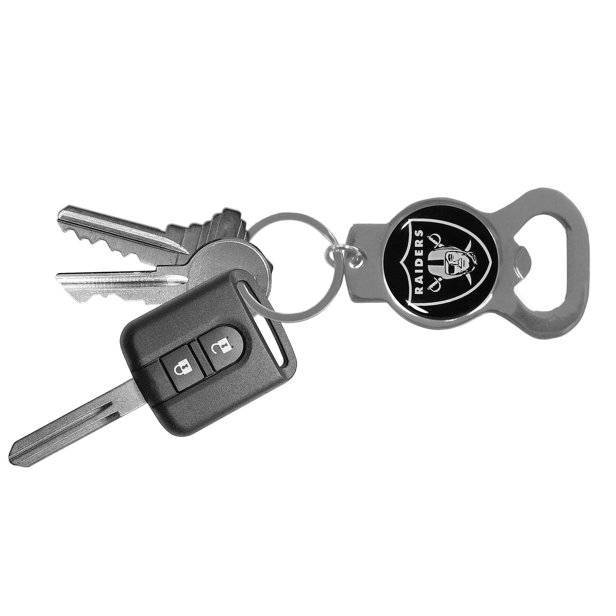 Nfl Siskiyou Sports Fan Shop Las Vegas Raiders Bottle Opener Key Chain One Size Team Color