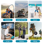 Triptips Upgrade Retractable Portable Toilet For Travel, Adjustable Height Camping Toilet For Adults Kids, Foldable Toilet For C