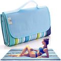 Fashionlive Beach Blanket Extra Large Picnic Blanket Sandproof Waterproof Outdoor Indoor Blanket Lightweight Handy Mat Portable