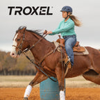 Troxel Terrain MIPS Cooling Horse Riding Helmet, Low-Profile, Micro-Adjustable Design, Horseback Riding Gear, Medium (7-7-3/8),