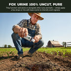North American Trapper 100% Pure Fox Urine - Long-Lasting Scent Attractant for Fox, Bobcat & Coyote Trapping - Natural Predator