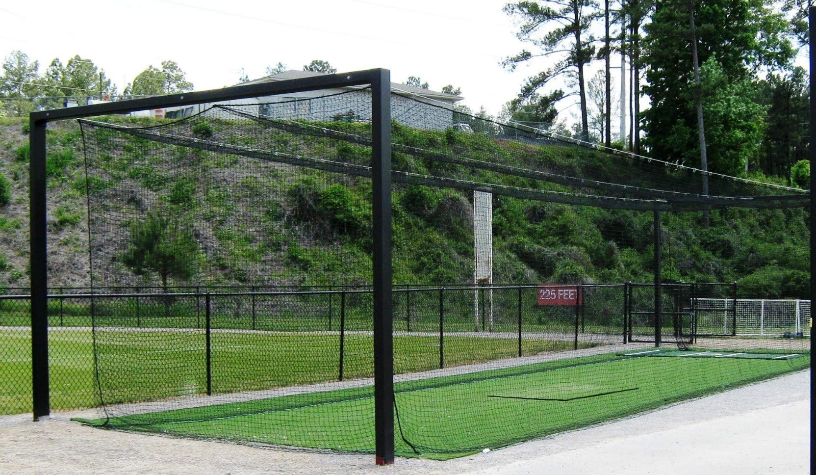 Lfs Sport Netting #42 Hdpe Batting Cage Net - 12' X 14' X 70'