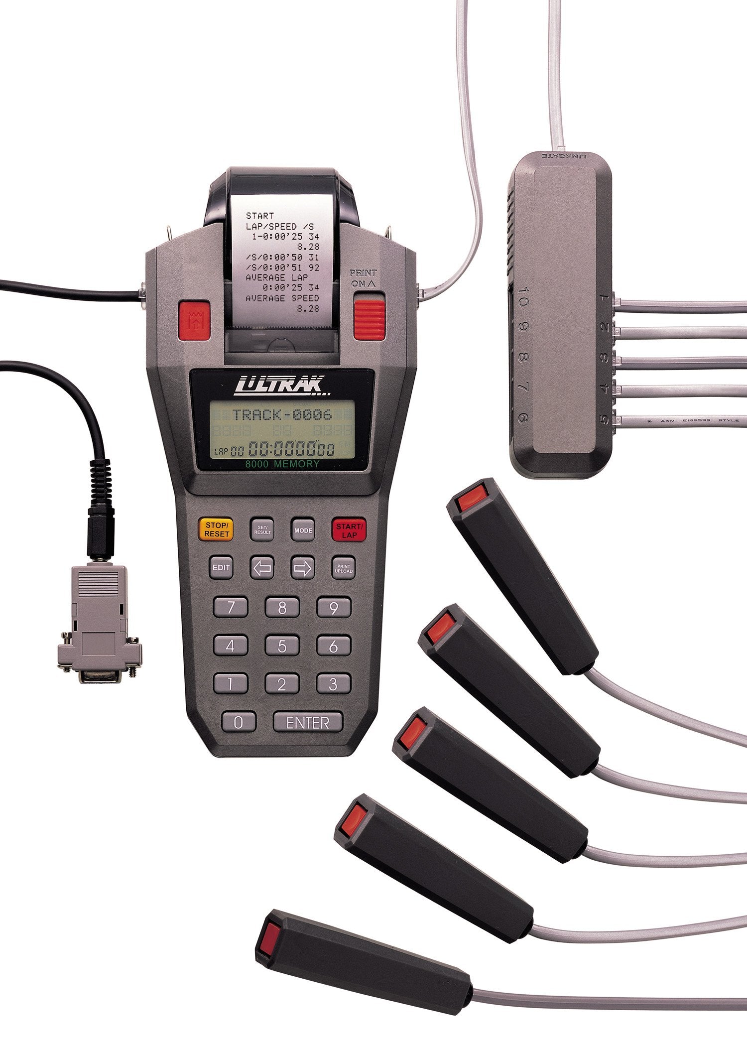 Ultrak L10 Multi-Lane Timer (6 Button Set)