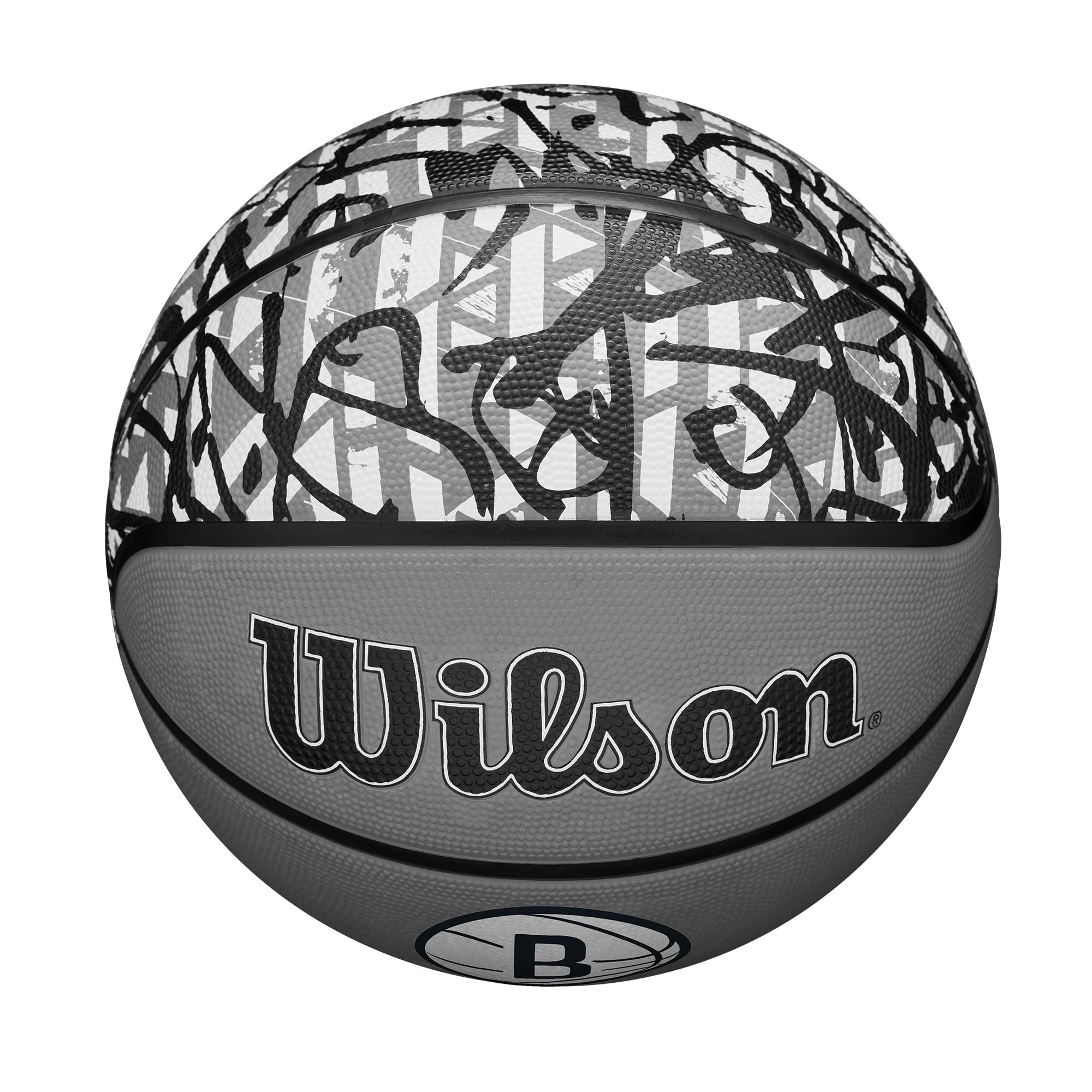 Wilson Nba Team Graffiti Basketball - Brooklyn Nets, Size 7-29.5''
