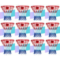 Neijiang Basketball Net Replacement, 2024 Upgrade Thick Professional Basketball Nets Heavy Duty Outdoor, All Weather Anti Whip C