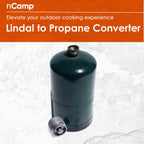 Ncamp Outdoor Camping Hiking Backpacking Stove Lindal To Propane Fitting For Ncamp Gas Adapter And Ncamp Stove